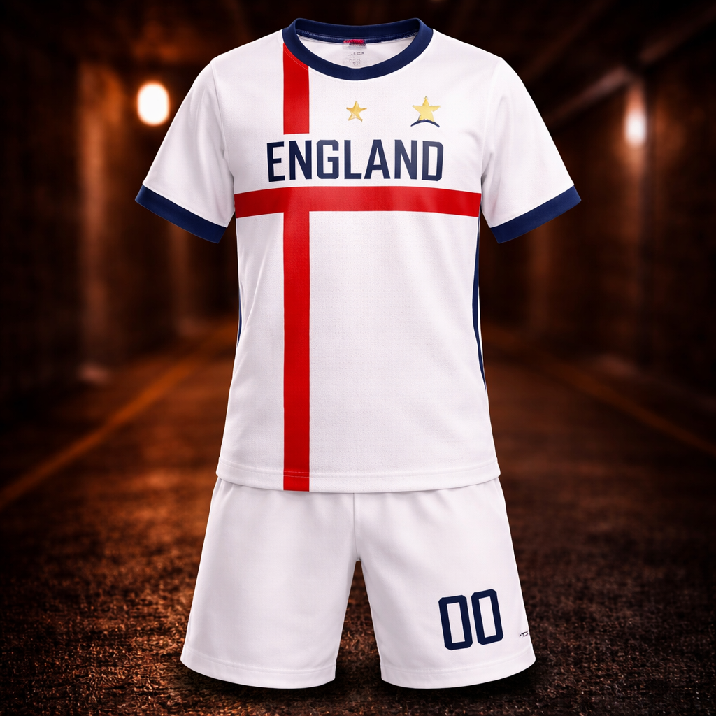 Equipamento Infantil Inglaterra 2026 – Edição Especial