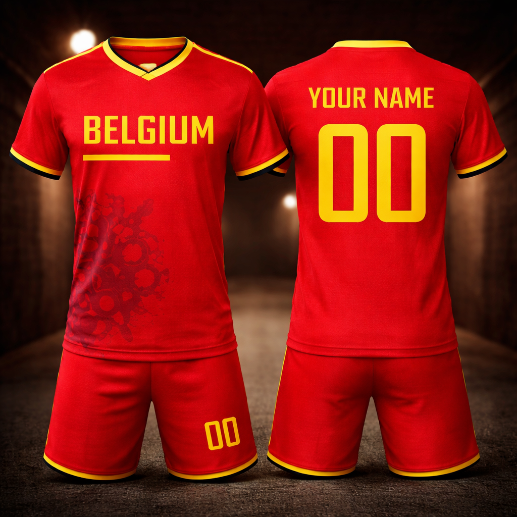 Equipamento Infantil Bélgica 2026 – Edição Especial