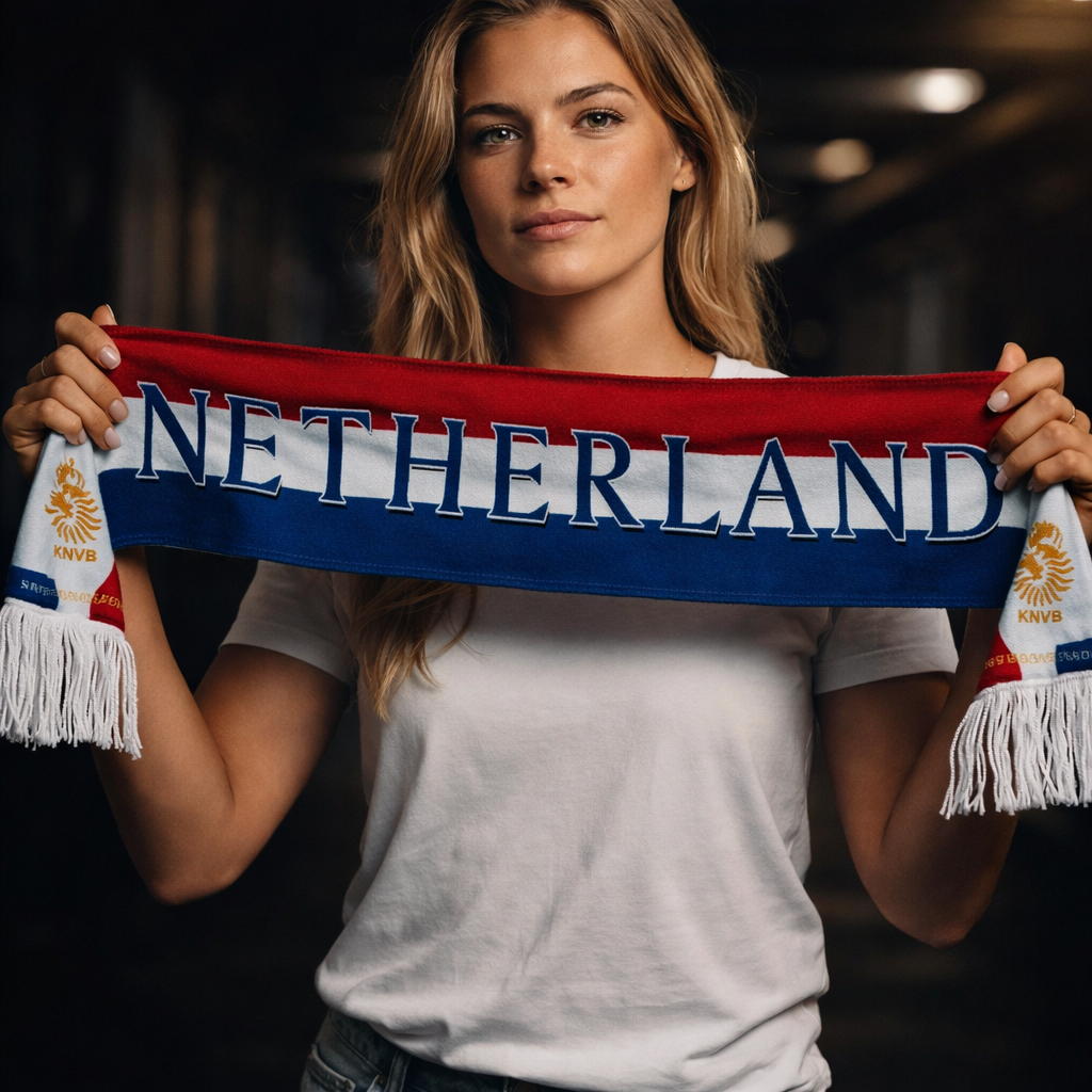 Cachecol Holanda 2026 – Edição Especial