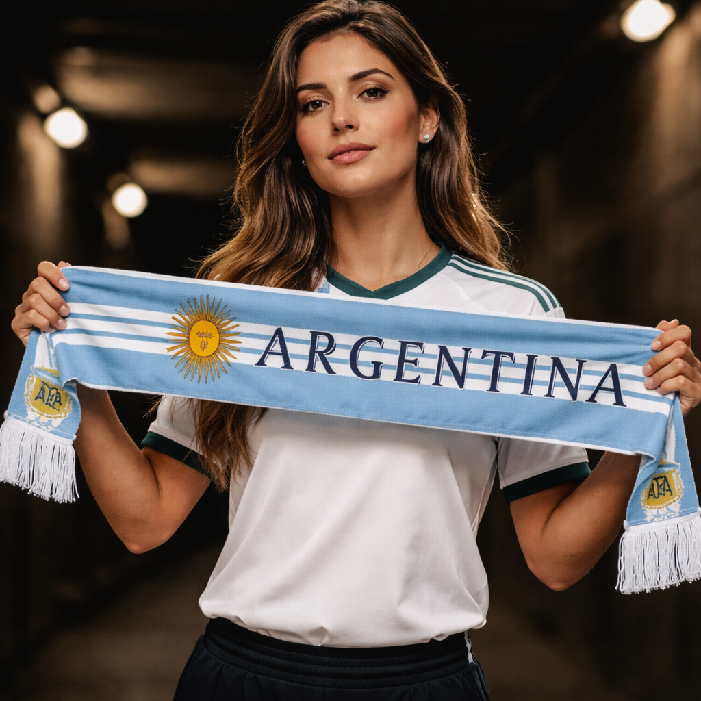 Cachecol Argentina 2026 – Edição Especial