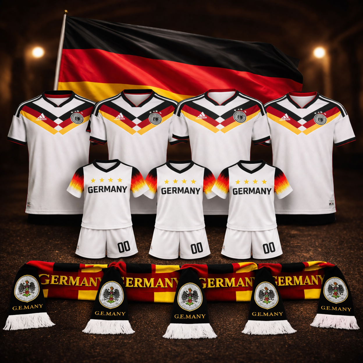 Kit União Nacional Alemanha 2026 – Edição Tribo