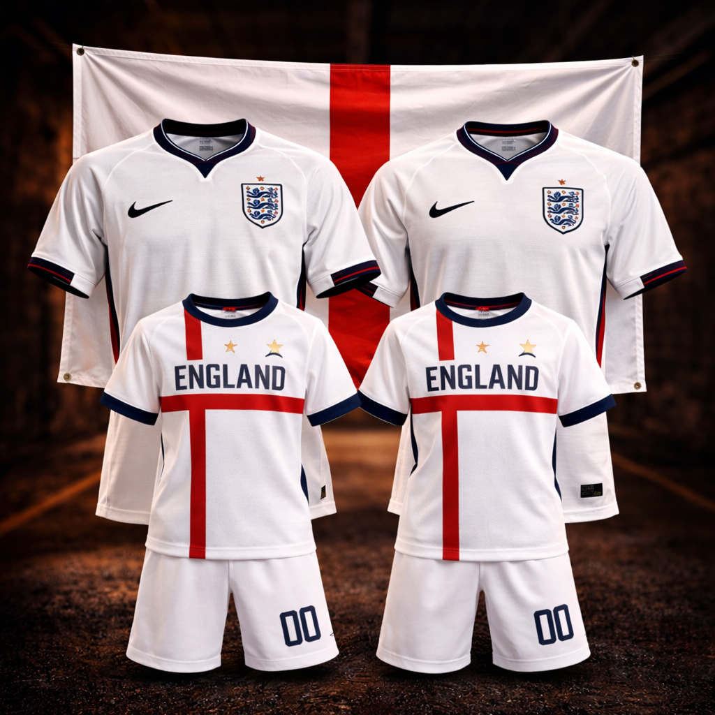 Kit Legado Inglaterra 2026 – Edição Família