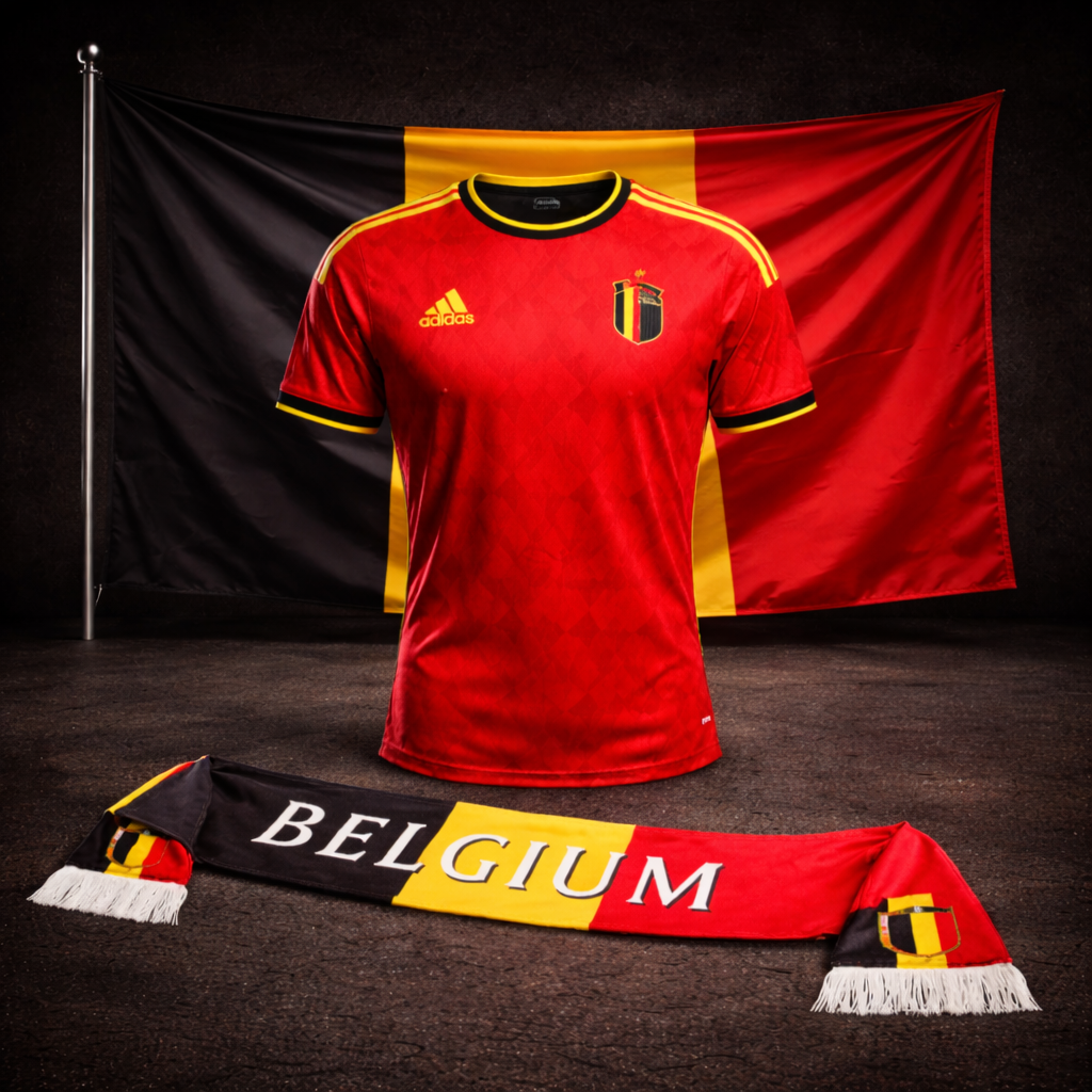 Kit Essência Nacional Bélgica 2026