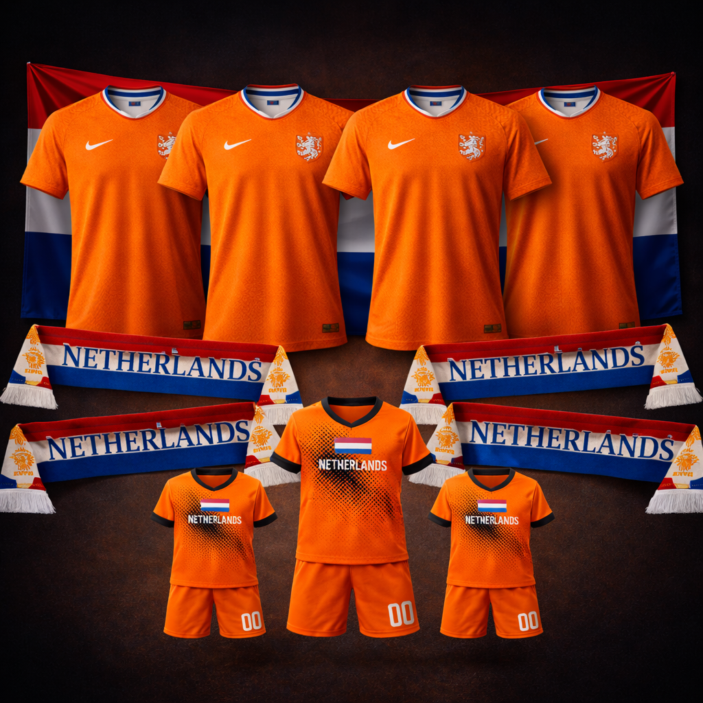 Kit União Nacional Holanda 2026 – Edição Tribo