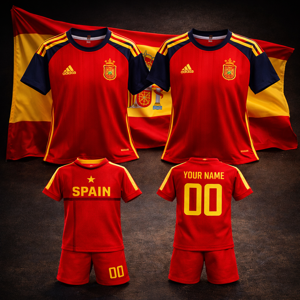 Kit Legado Espanha 2026 – Edição Família