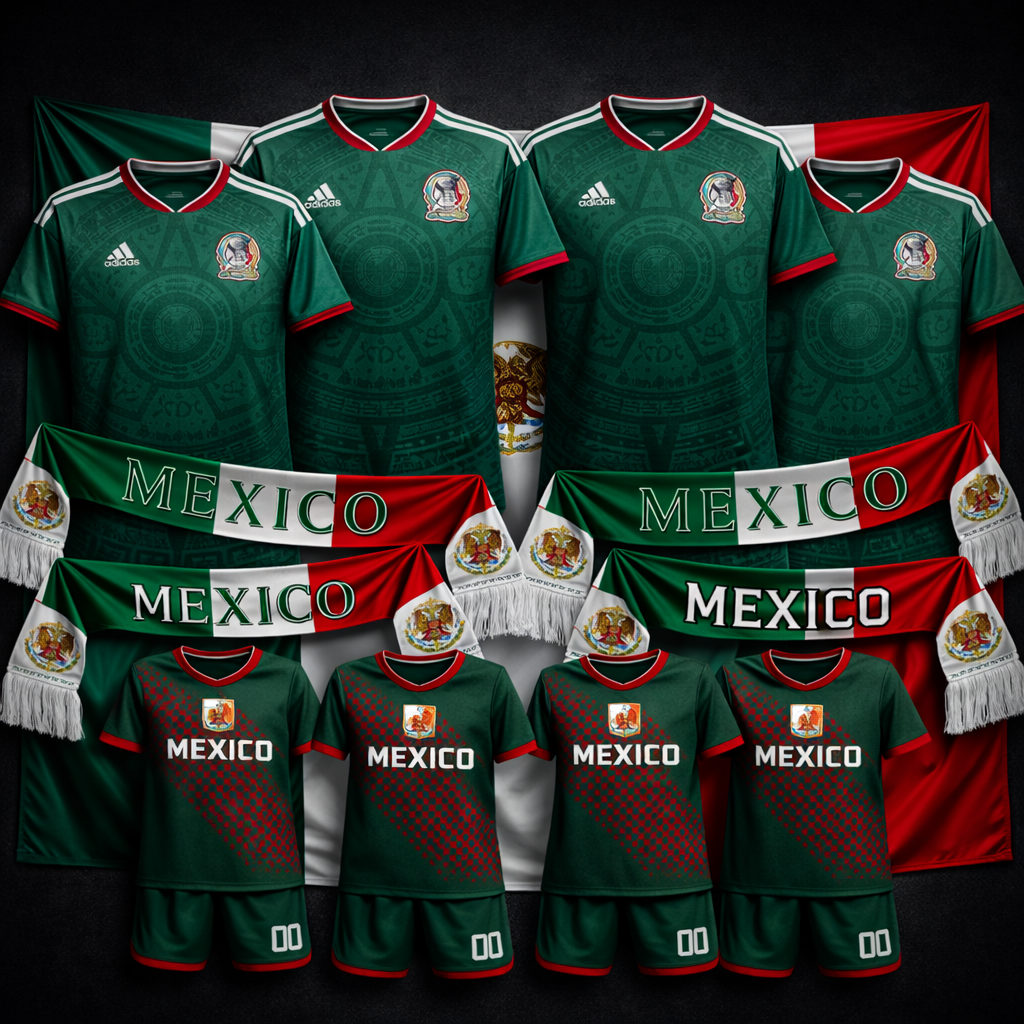 Kit União Nacional México 2026 – Edição Tribo