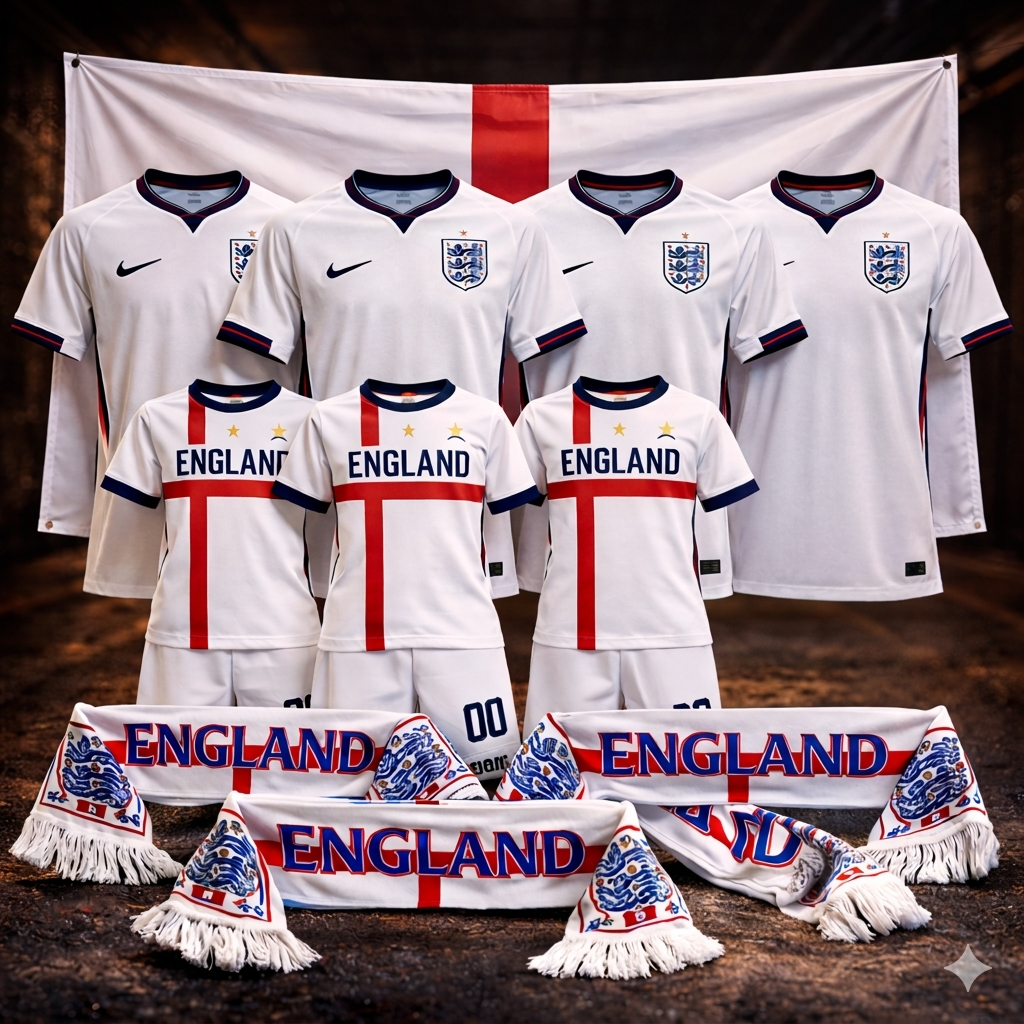 Kit União Nacional Inglaterra 2026 – Edição Tribo